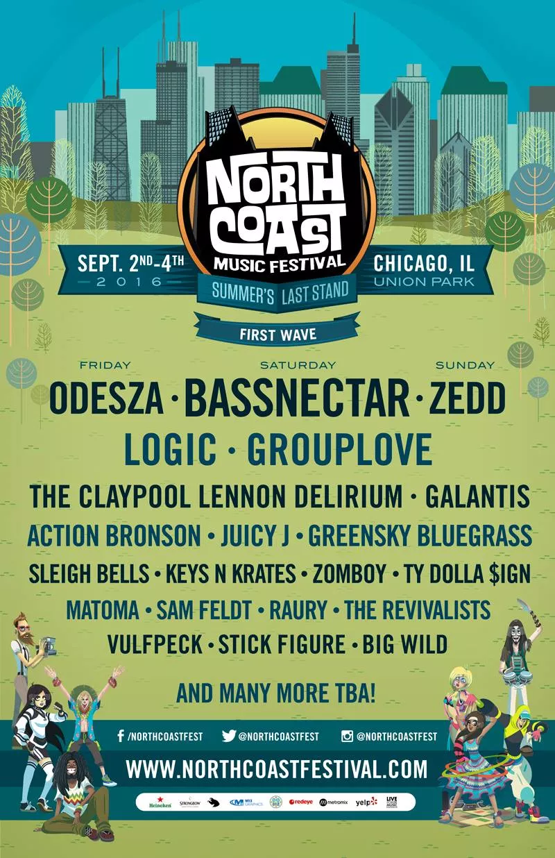 North Coast 2016 First Wave Lineup