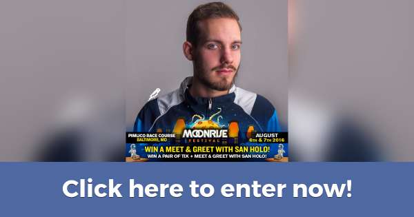 Win a Pair of Tix + Meet & Greet with San Holo! (Contest on Hive.co)