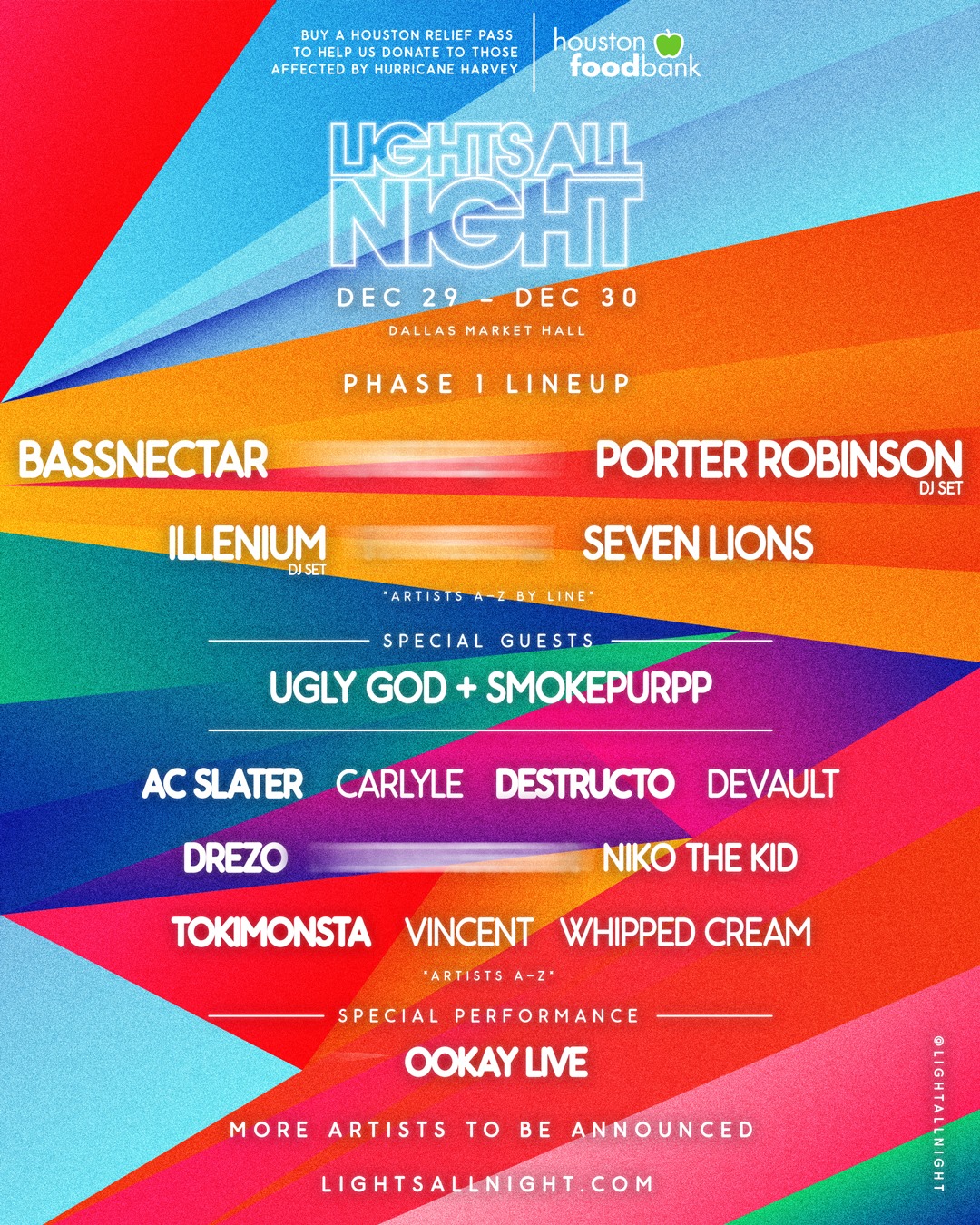 Lights All Night Just Unveiled Their Lineup And Will Be Helping Those ...